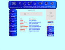 Tablet Screenshot of michiweb.it